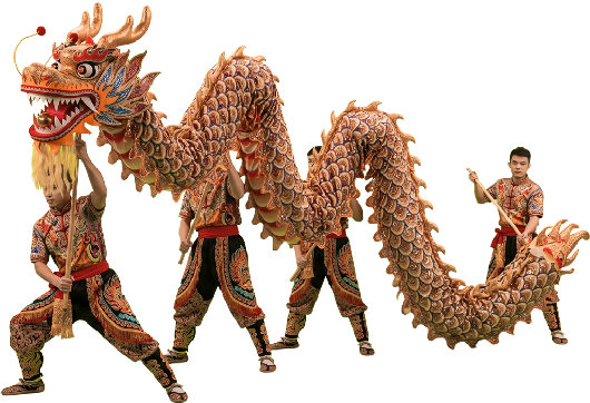 Imagen de la pagina Destino China de la danza del dragon en china